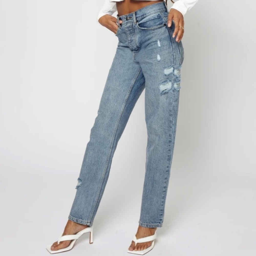 Straight Leg Jeans